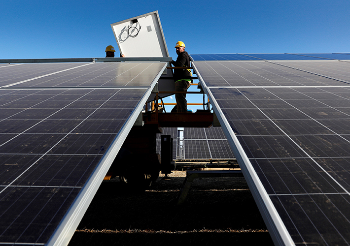 Foto Iberdrola busca proyectos de innovación para el desarrollo de sus plantas fotovoltaicas.